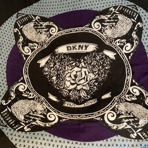 DKNY silk scarf
